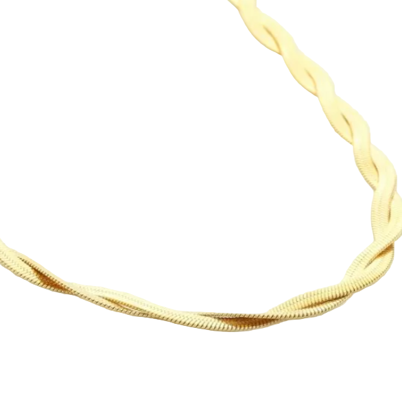De Snake Twist Ketting