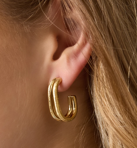 De Silver Phoenix Flame Hoops