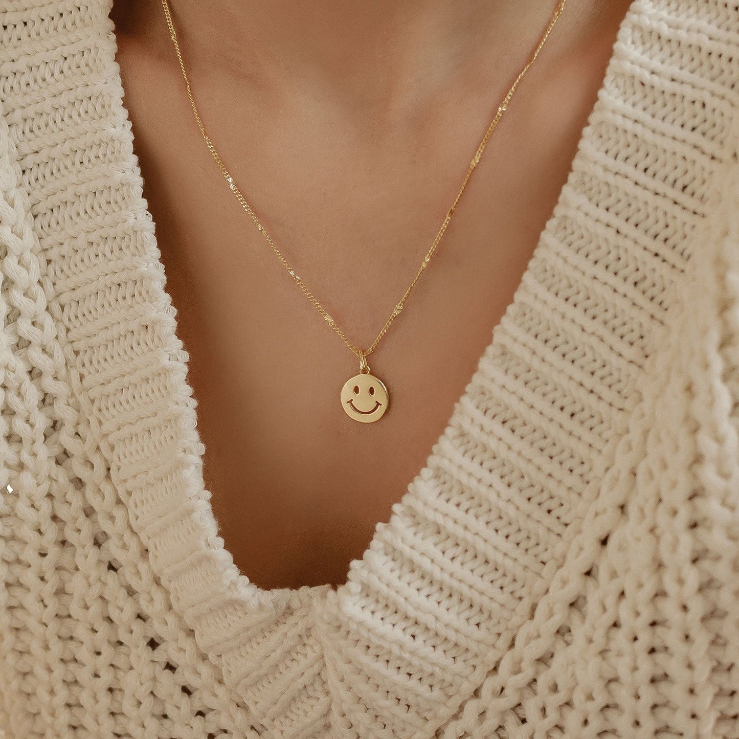 De Smiley Spirit Ketting