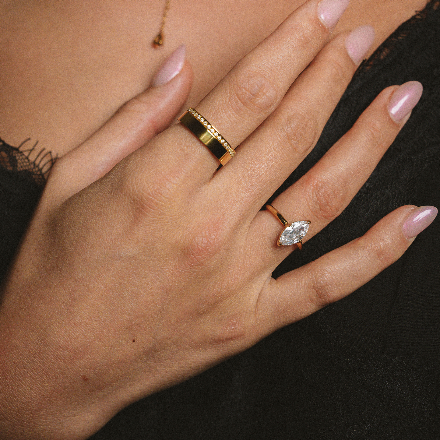 Marquise Aura Ring