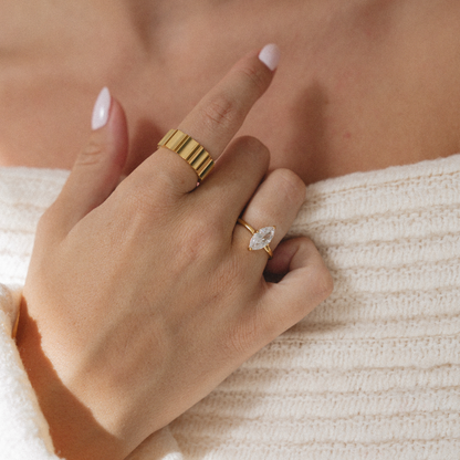 Marquise Aura Ring