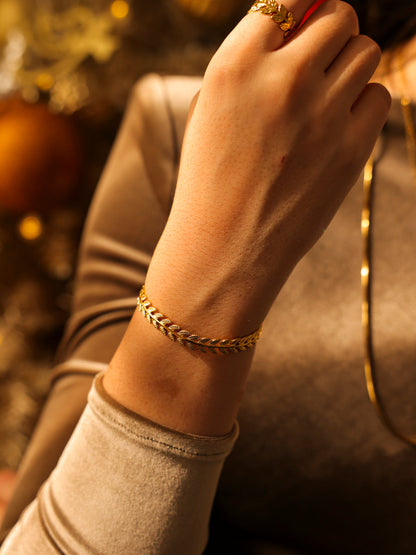 De Leaf Echo Armband