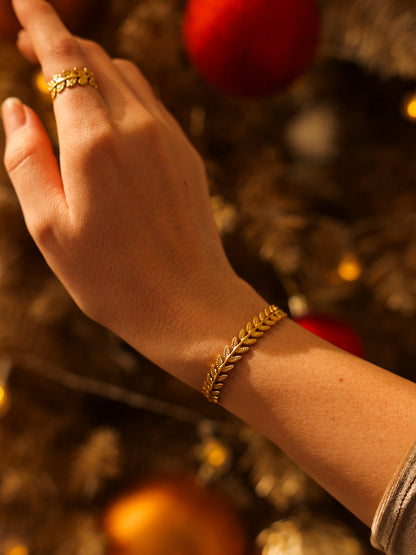 De Leaf Echo Armband