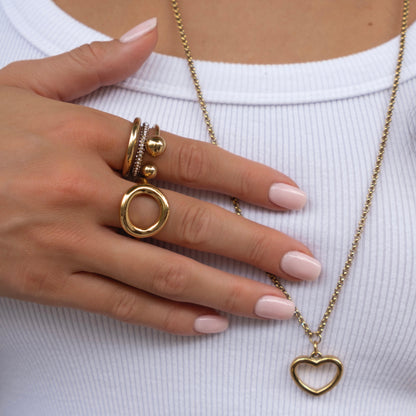 De Crystal Crush Ring