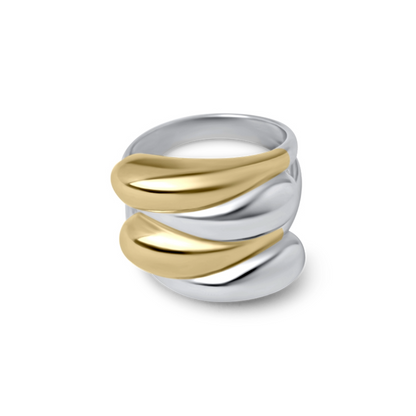 De Bicolor Blend Ring