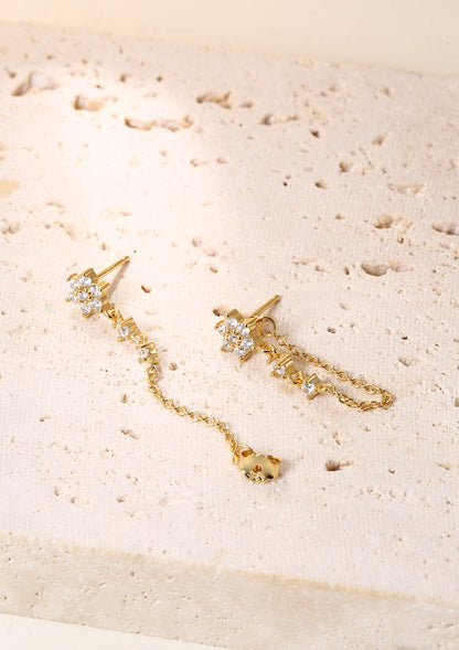 De Bloom Chain Studs