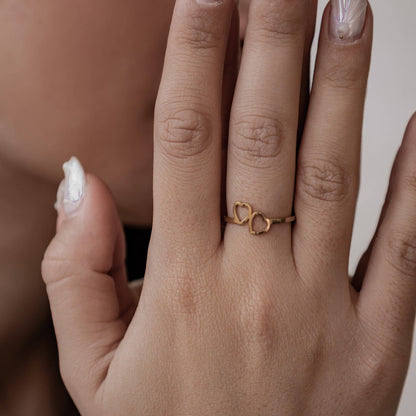 De Connected Hearts Ring