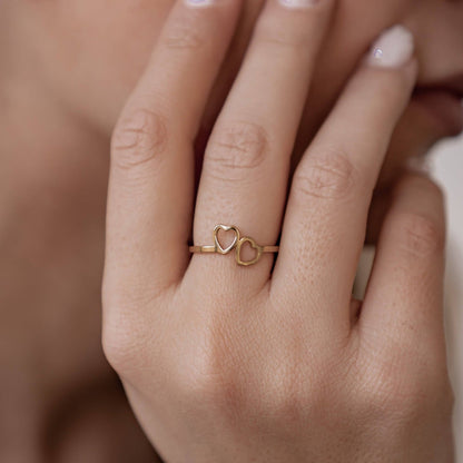 De Connected Hearts Ring