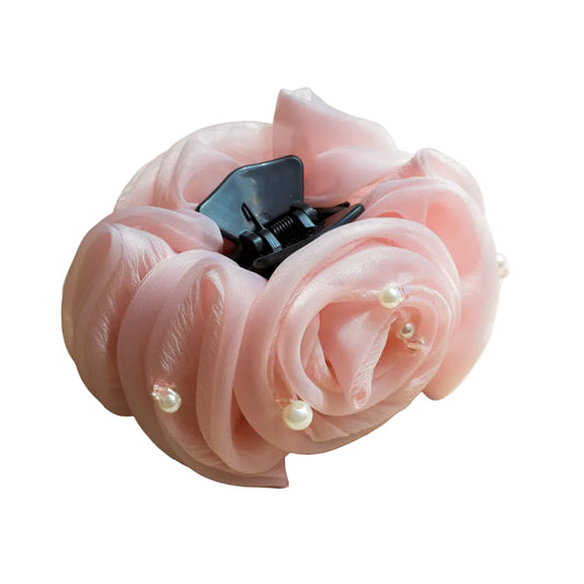 De Pearl Rose Haarclip