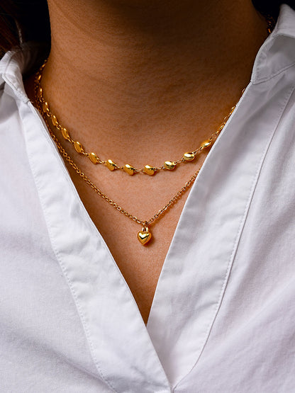 De Bold Heart Necklace