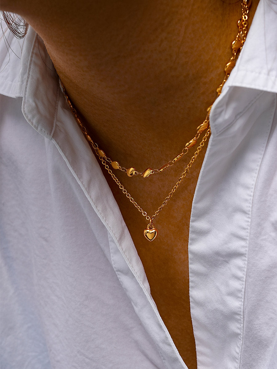 De Bold Heart Necklace