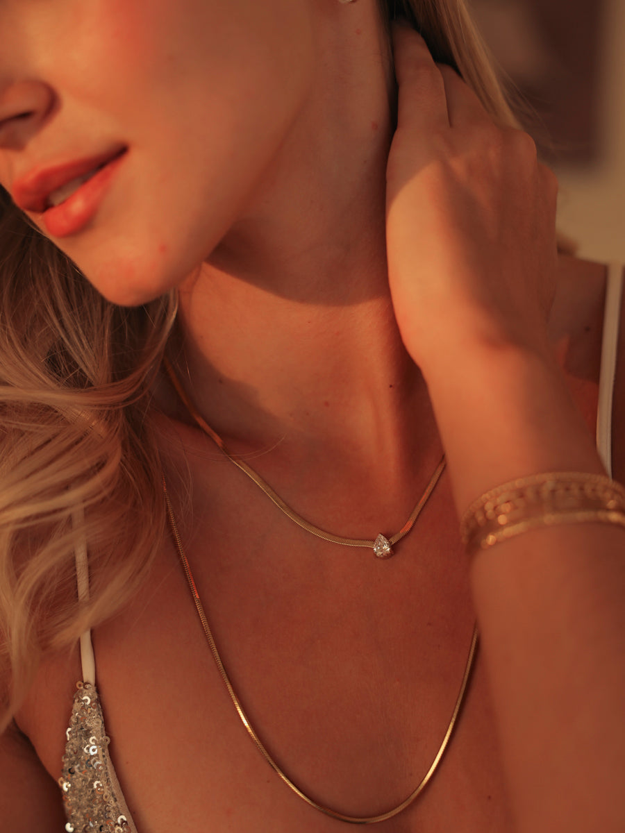 De Sleek Drop Ketting