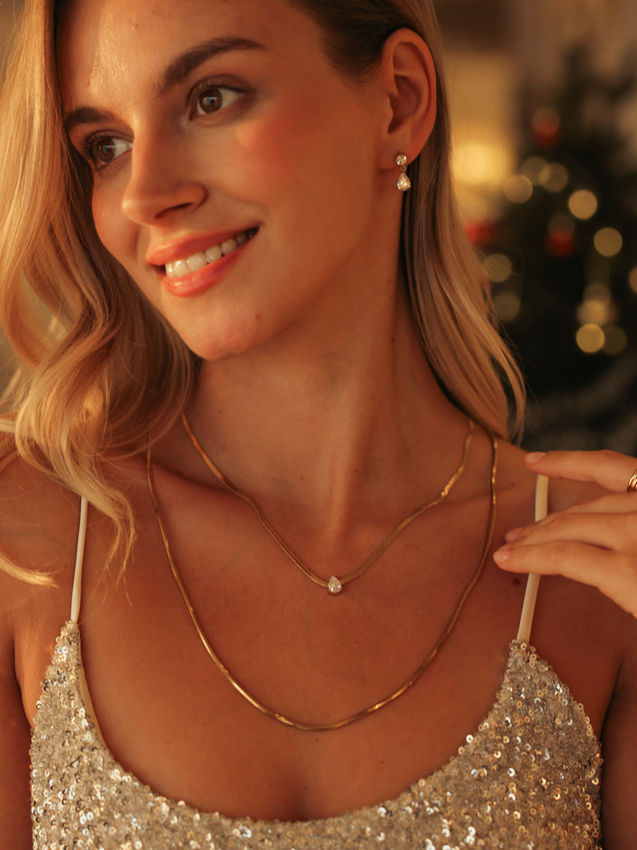 De Sleek Drop Ketting