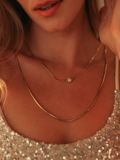 De Sleek Drop Ketting