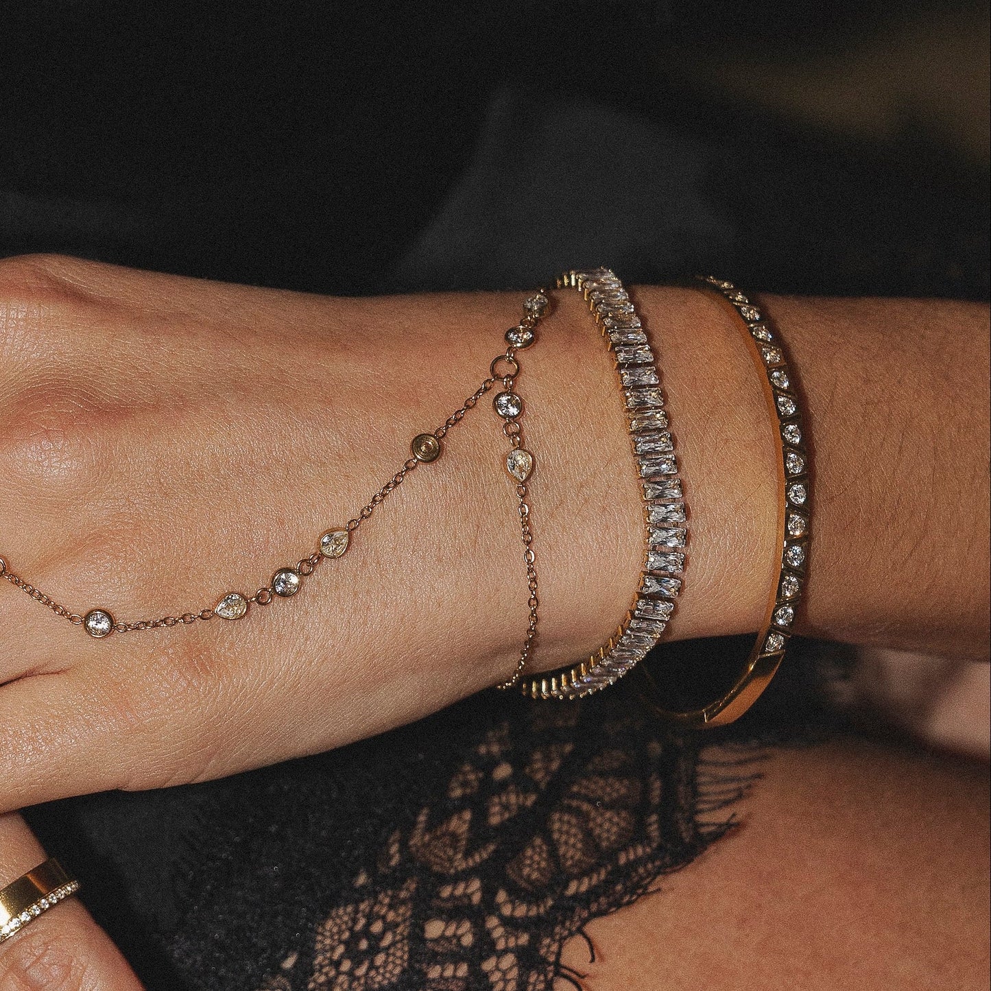 Baguette Crystal Bracelet