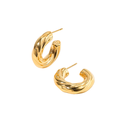 De Cove Twist Hoops