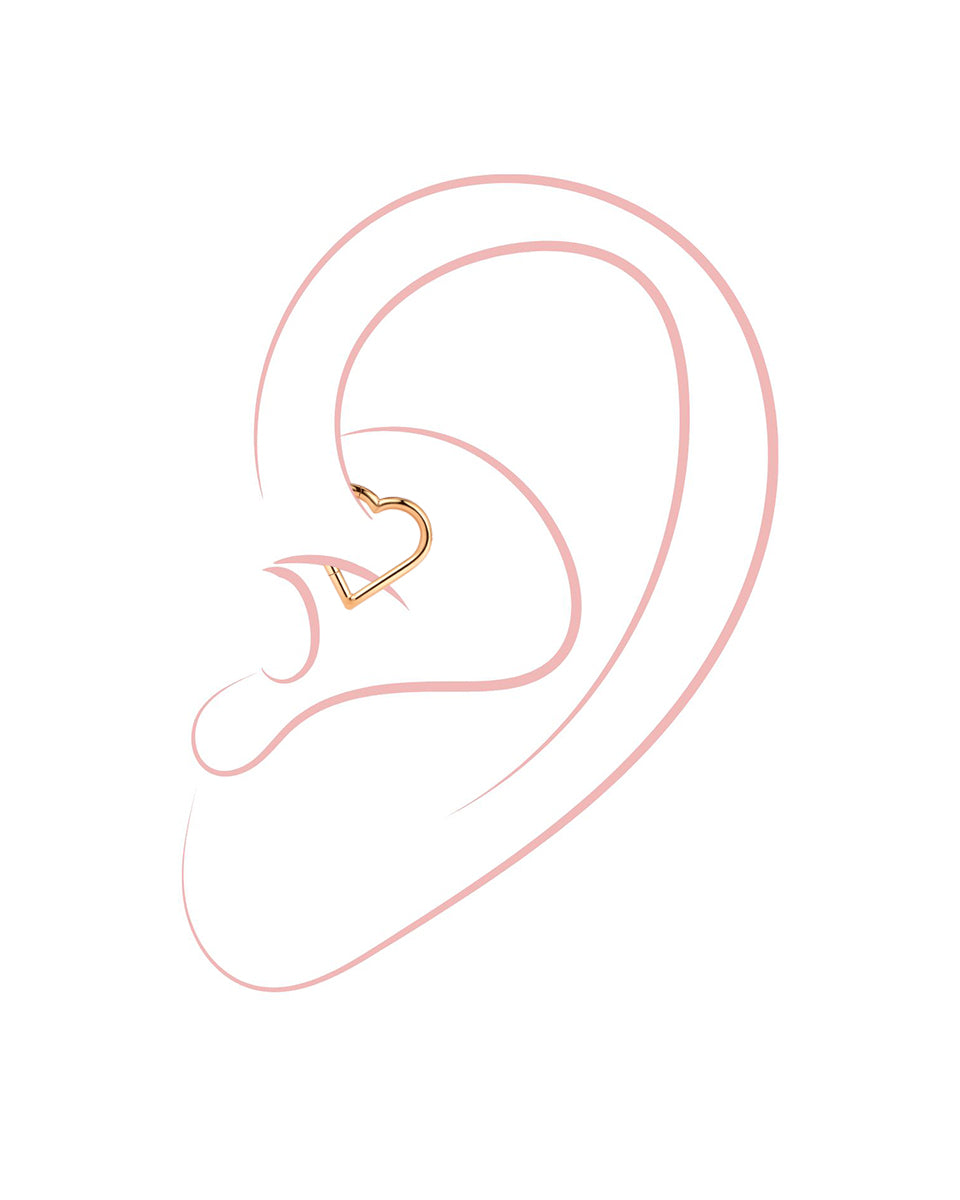 De Heart-Glow Piercing