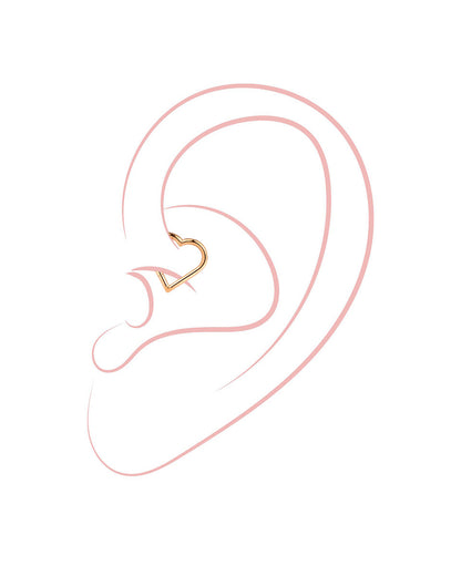 De Heart-Glow Piercing