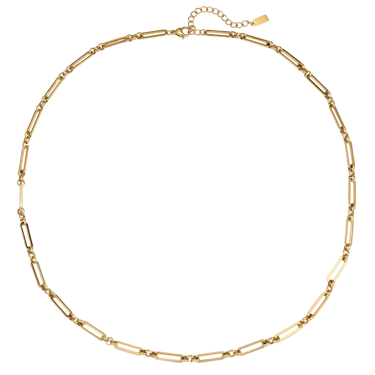 De Paperclip Link Ketting