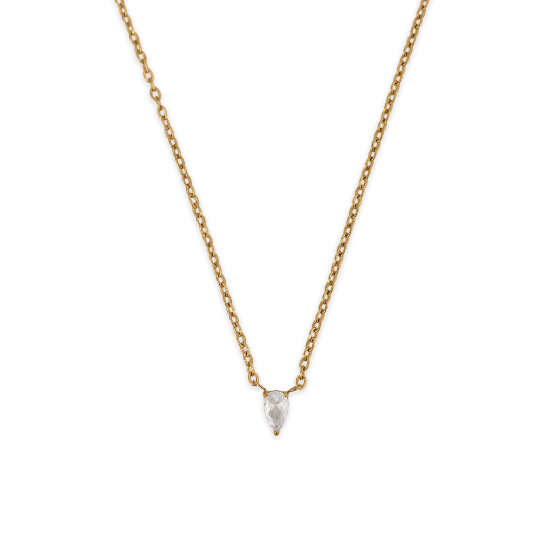 Pear Glow Necklace
