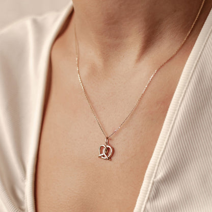 De Pretzel Charm Ketting