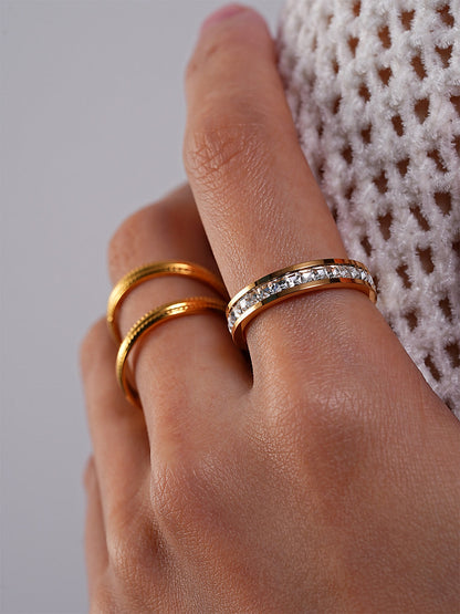 De Glow Line Ring