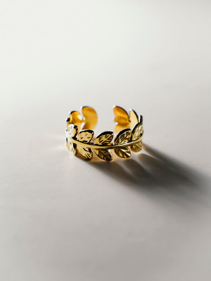 De Fresh Leaf Ring