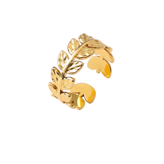 De Fresh Leaf Ring