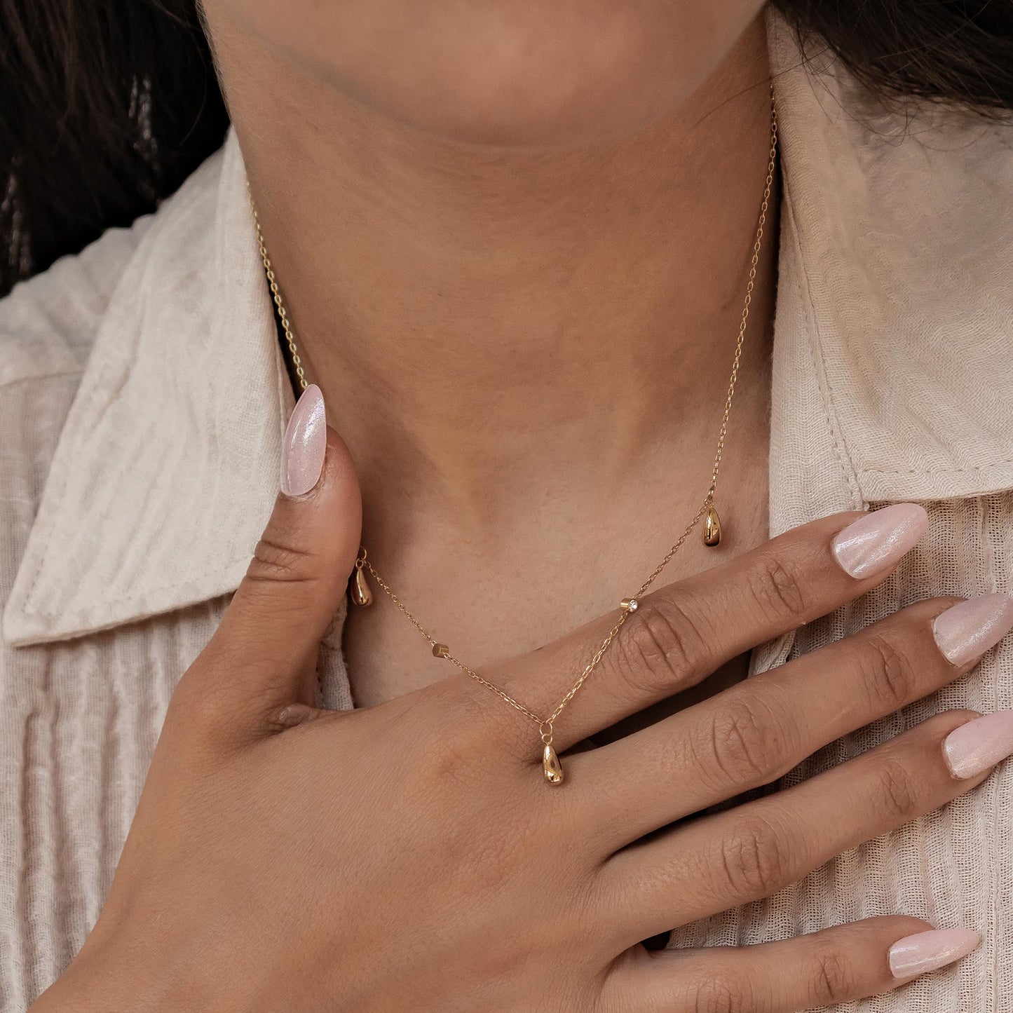 De Raindrop Spark Ketting