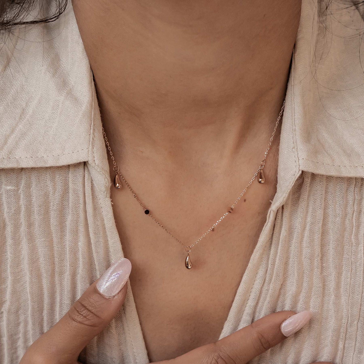 De Raindrop Spark Ketting