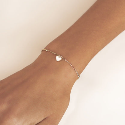 De Shell Heart Armband