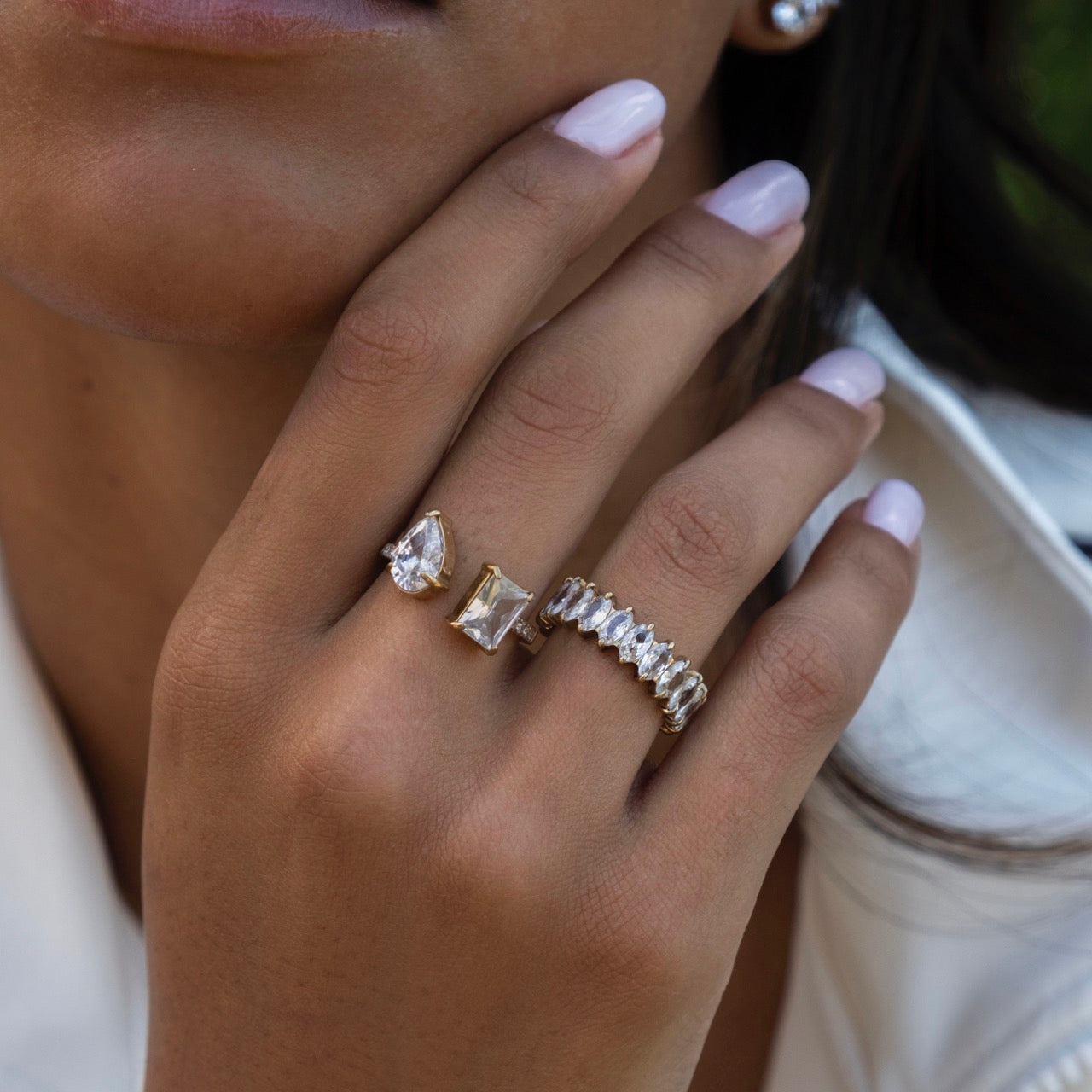 Marquise Aura Ring