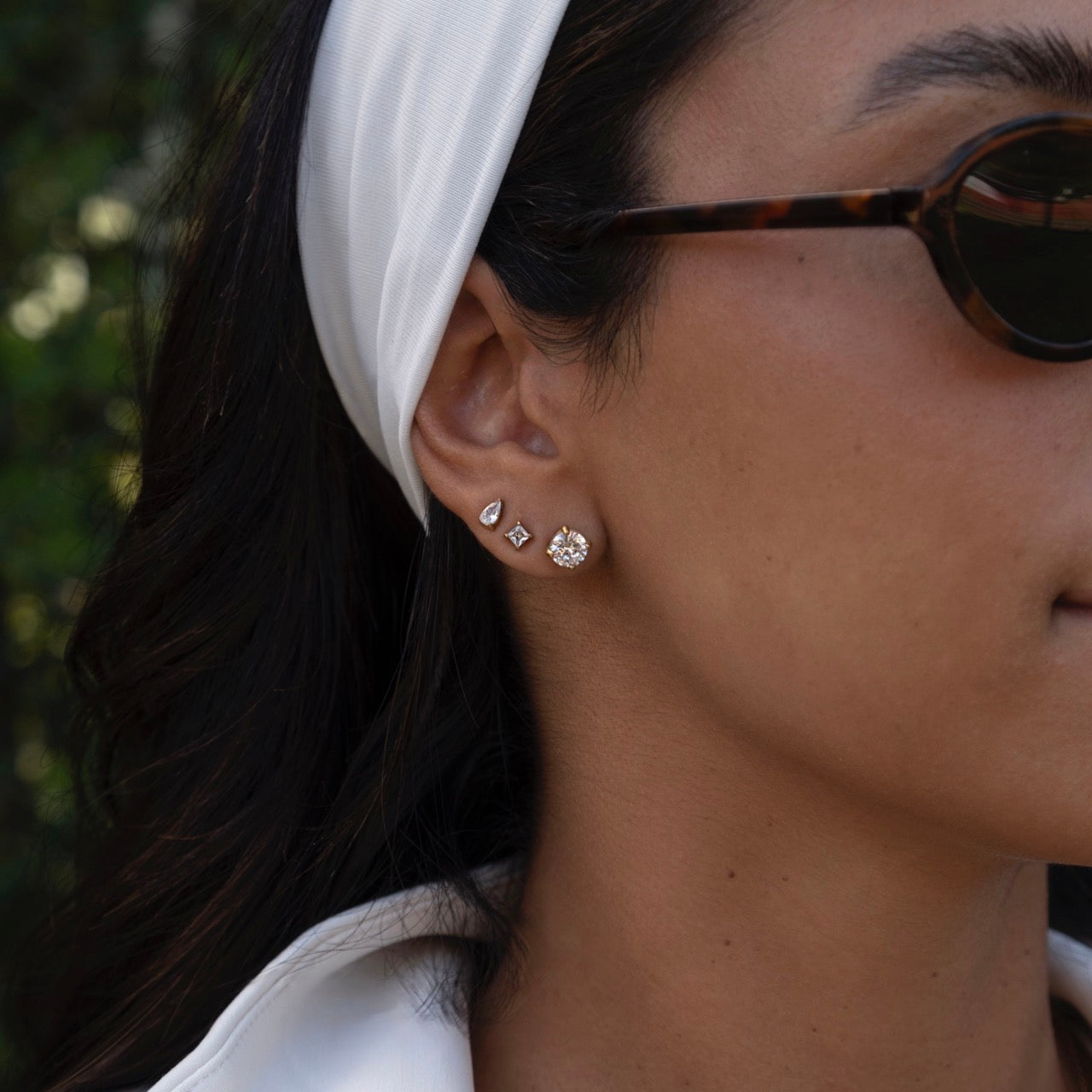 De Pear Glow Studs