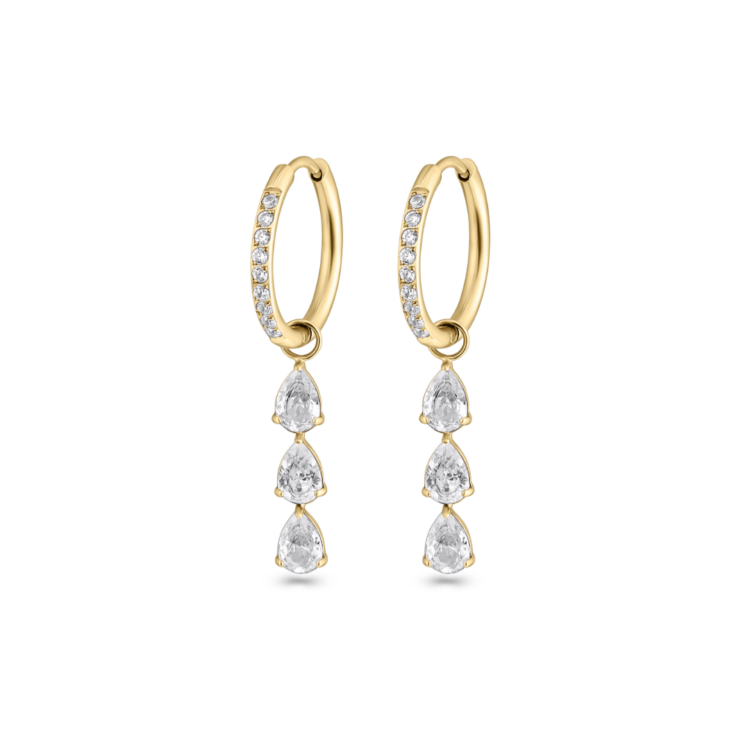 De Winning Sparkle Oorbellen