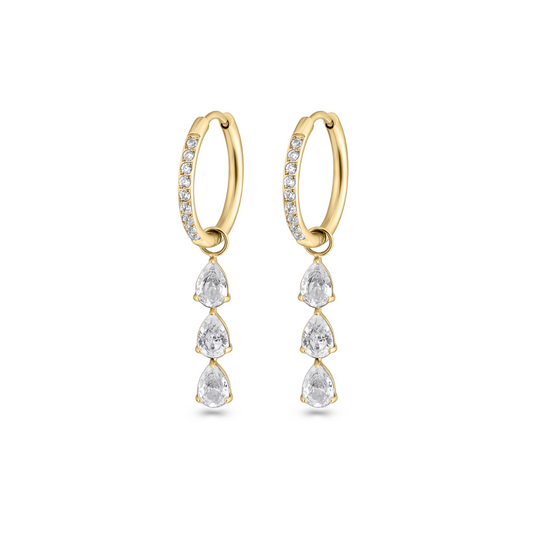 De Winning Sparkle Oorbellen