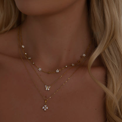 De Butterfly Glow Ketting