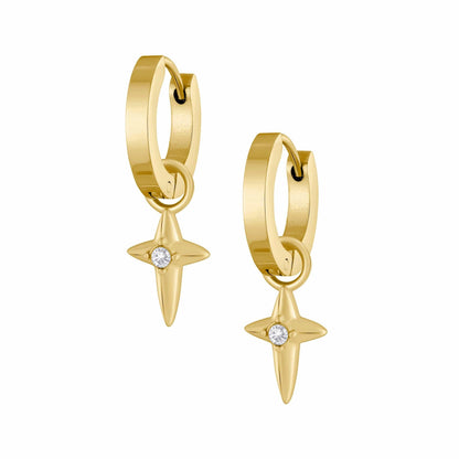 De Passion Hoop Studs