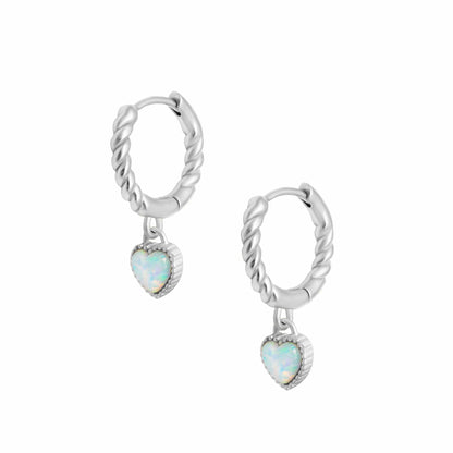 De Tilly Opal Hoops