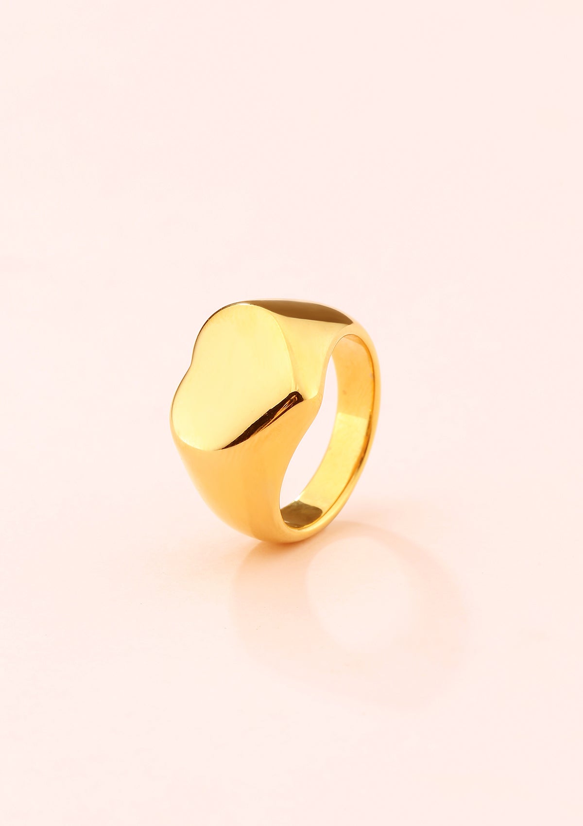 Golden Pulse Ring