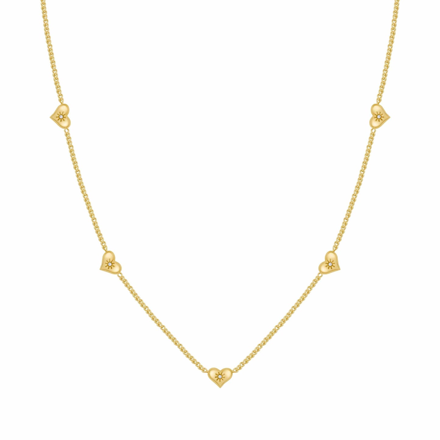 De Clara Heart Ketting