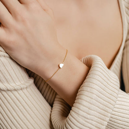 De Dainty Heart Armband