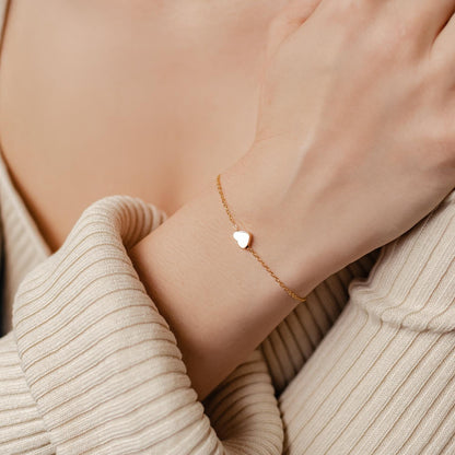 De Dainty Heart Armband