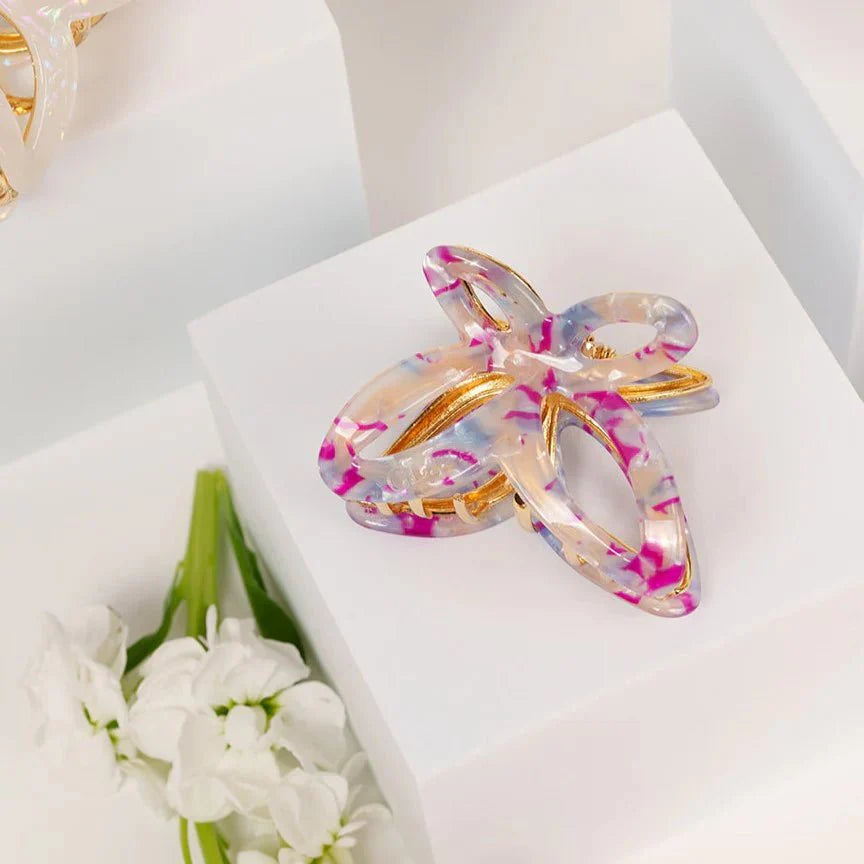 De Flutter Metal Vlinder Clip