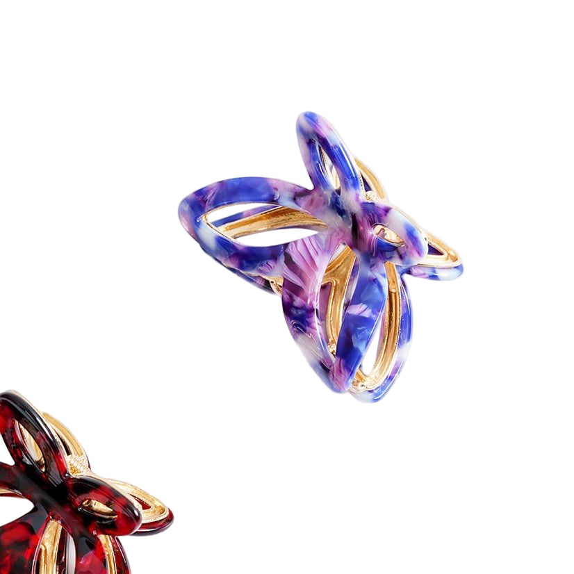 De Flutter Metal Vlinder Clip