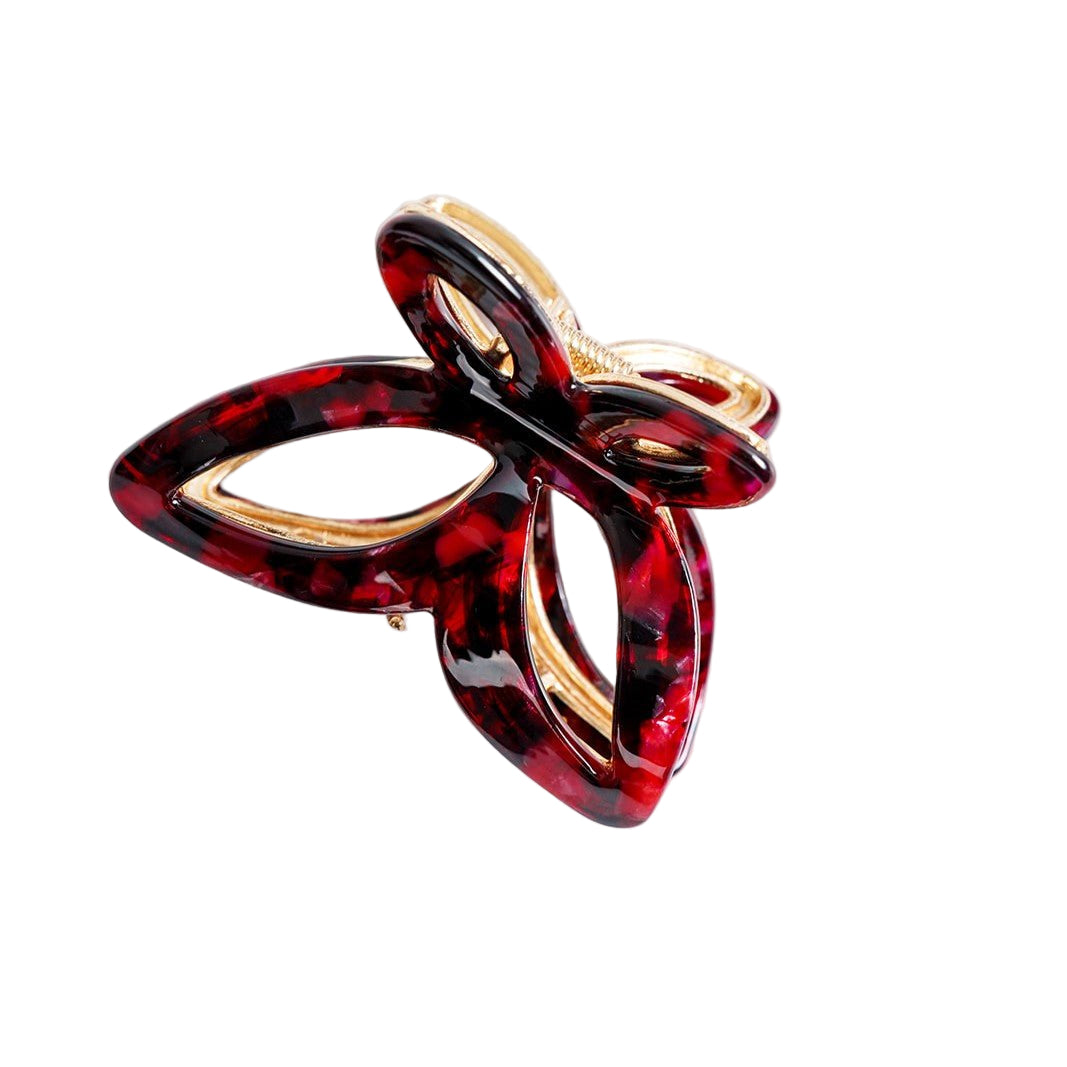 De Flutter Metal Vlinder Clip