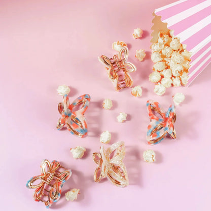 De Flutter Metal Vlinder Clip