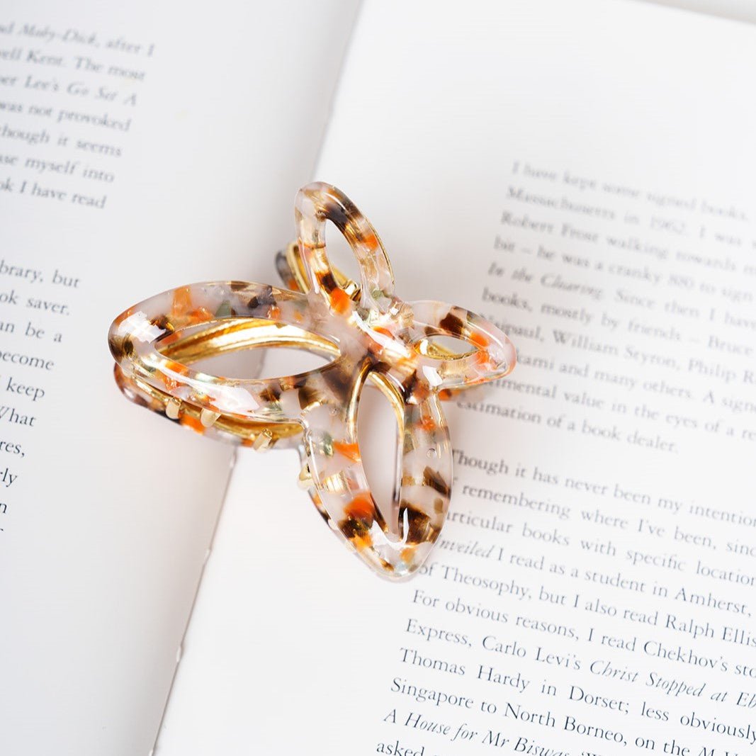 De Flutter Metal Vlinder Clip