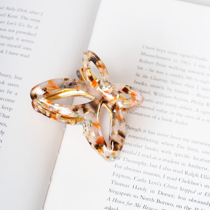 De Flutter Metal Vlinder Clip