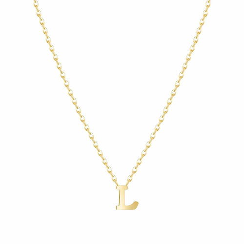 Adore Initial Necklace – Minimalistische Ketting met Persoonlijke Letter (Waterproof & Tijdloos)