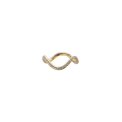 De Lune Curve Ring